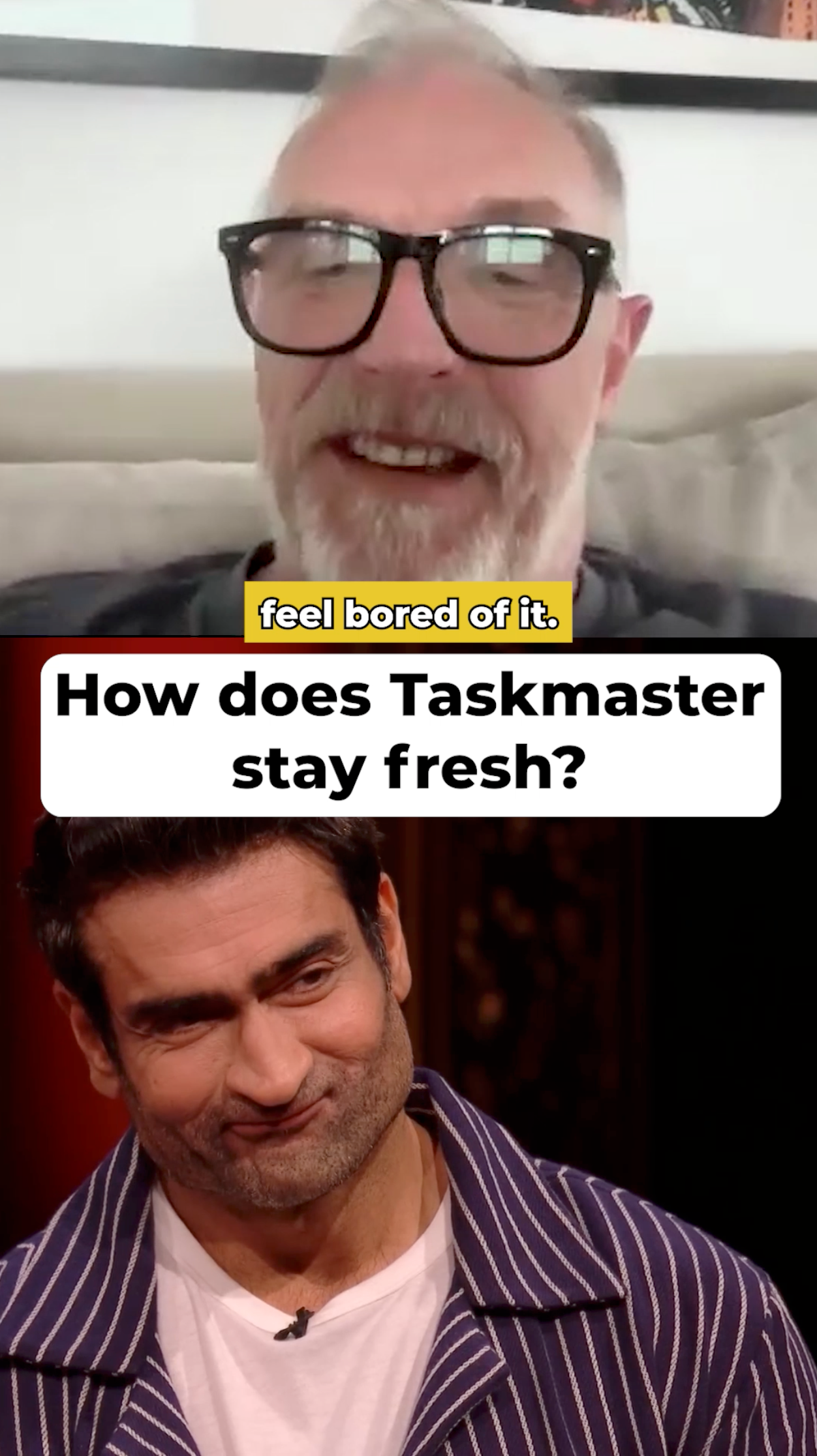How does Taskmaster stay fresh?