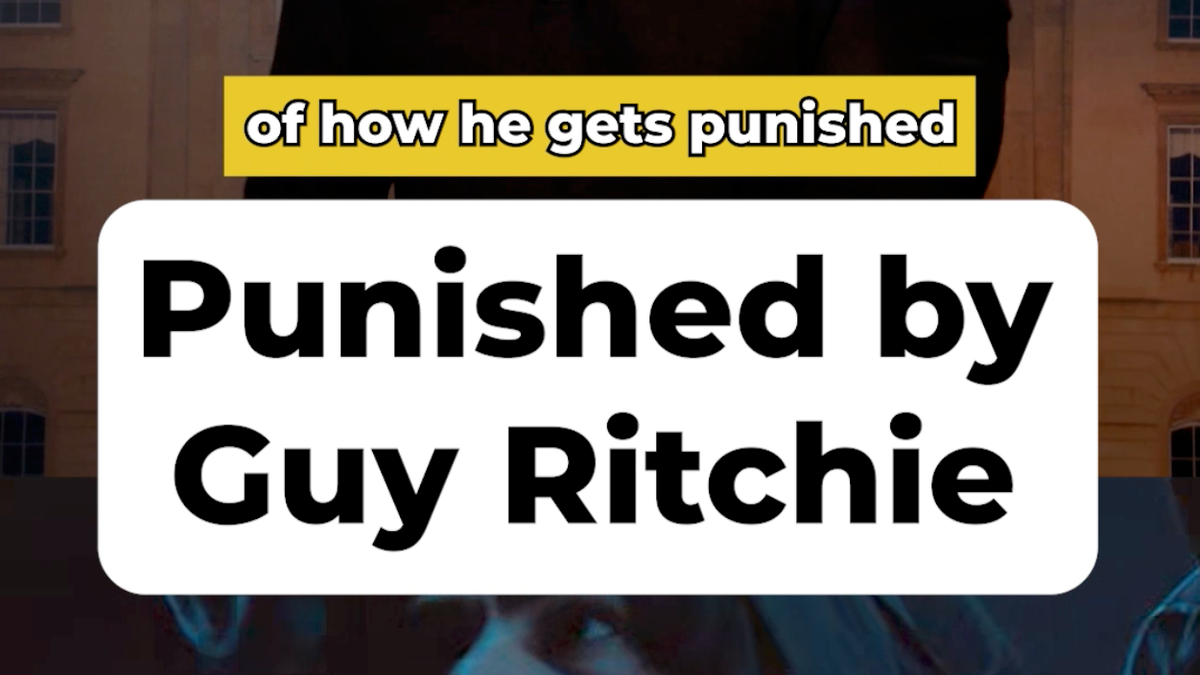 How Guy Ritchie punished Theo James in The Gentlemen