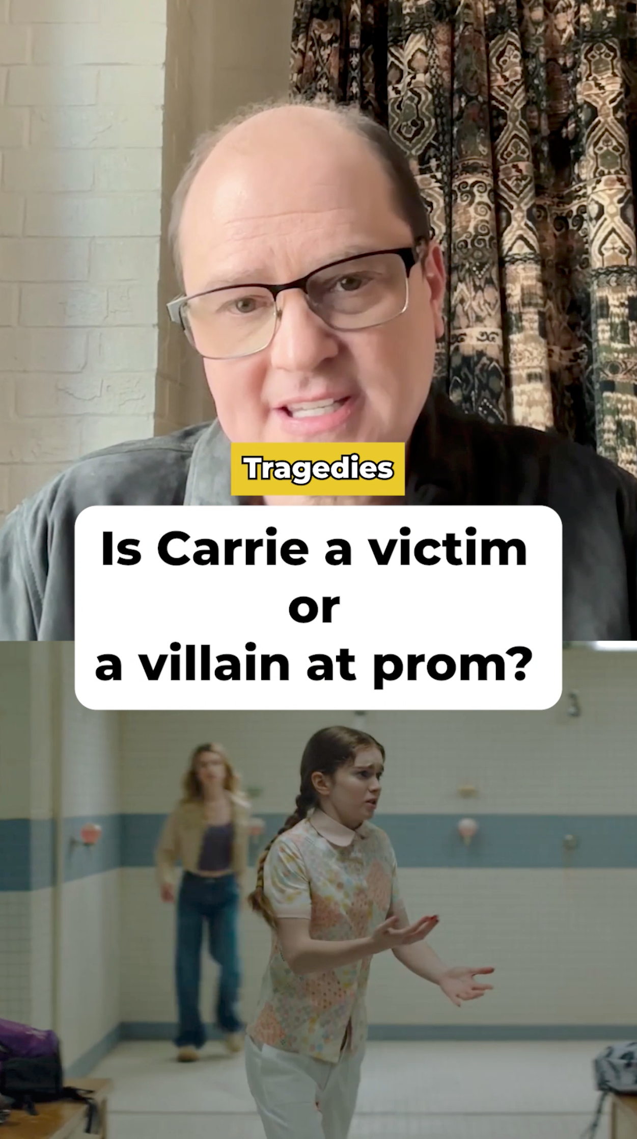 Is Carrie White the victim or a villain?
