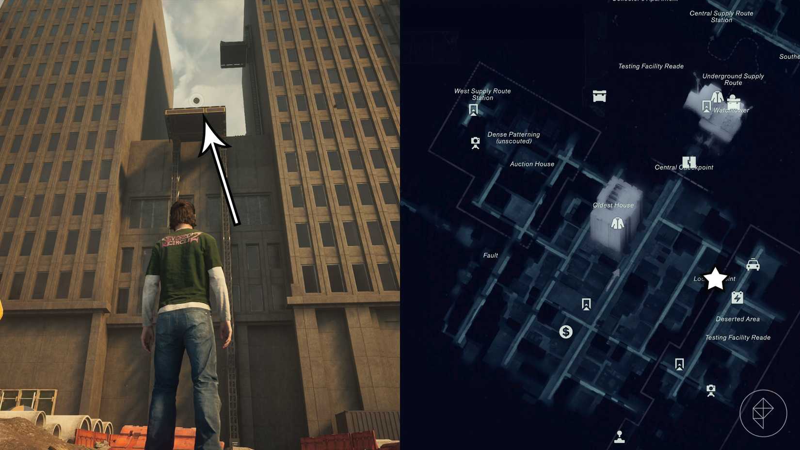 All 'Freeze Frame' camera locations in Control Resonant