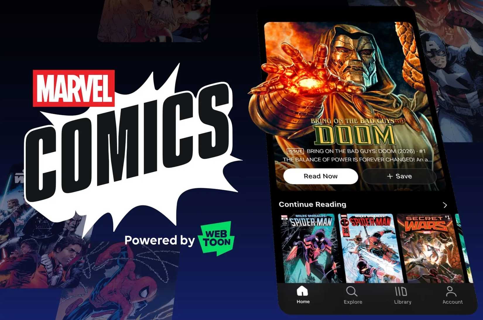 marvel comics webtoon