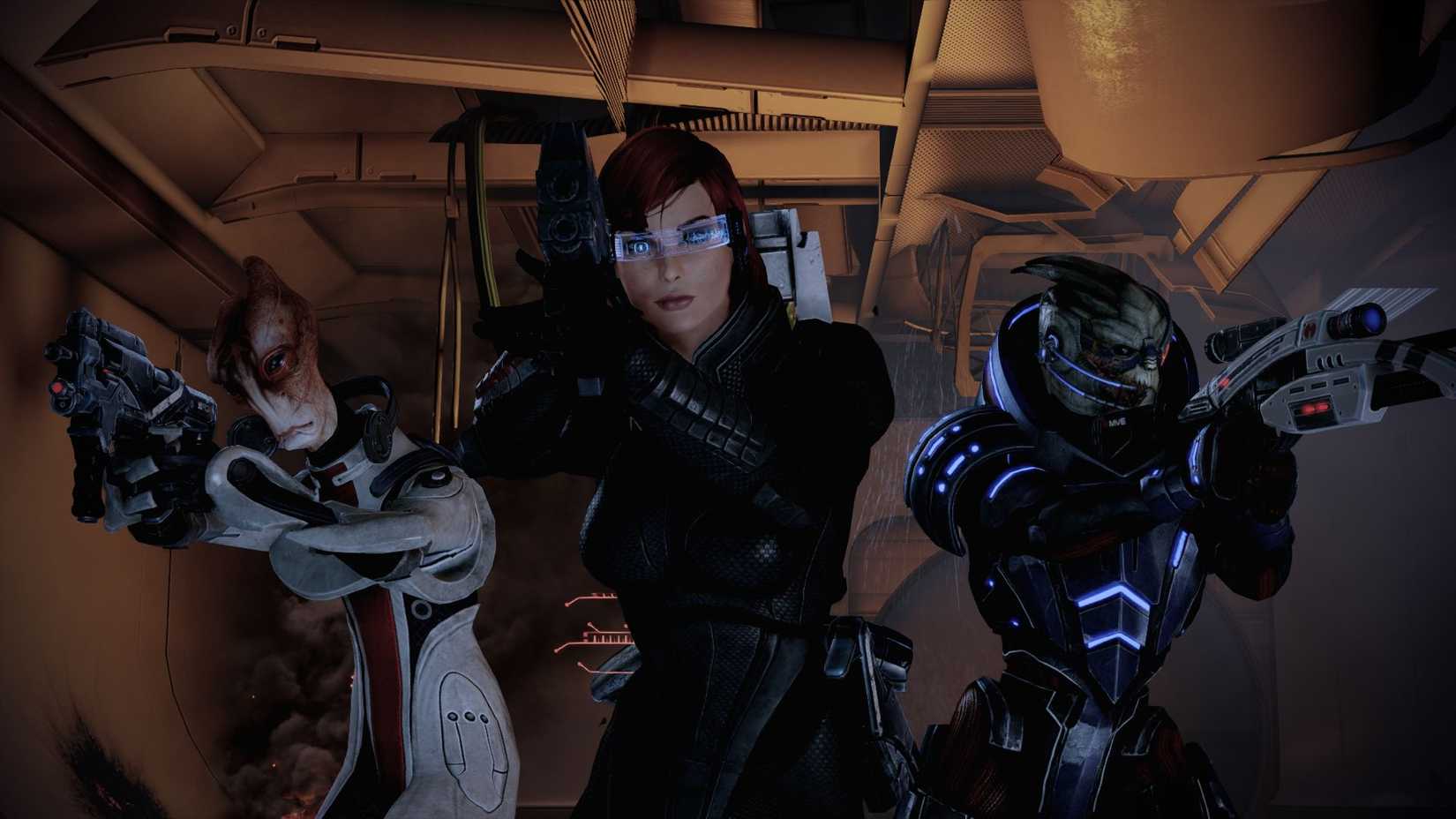 15 Essential RPGs You Need to Play at Least Once in Your Life 23 Mass Effect 2 Screenshot with Mordin Solus, Commander Shepard, and Garrus Vakarian