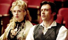 the prestige hugh jackman and olivia seated