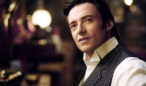 the prestige hugh jackman smirking