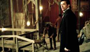 the prestige hugh jackman backstage