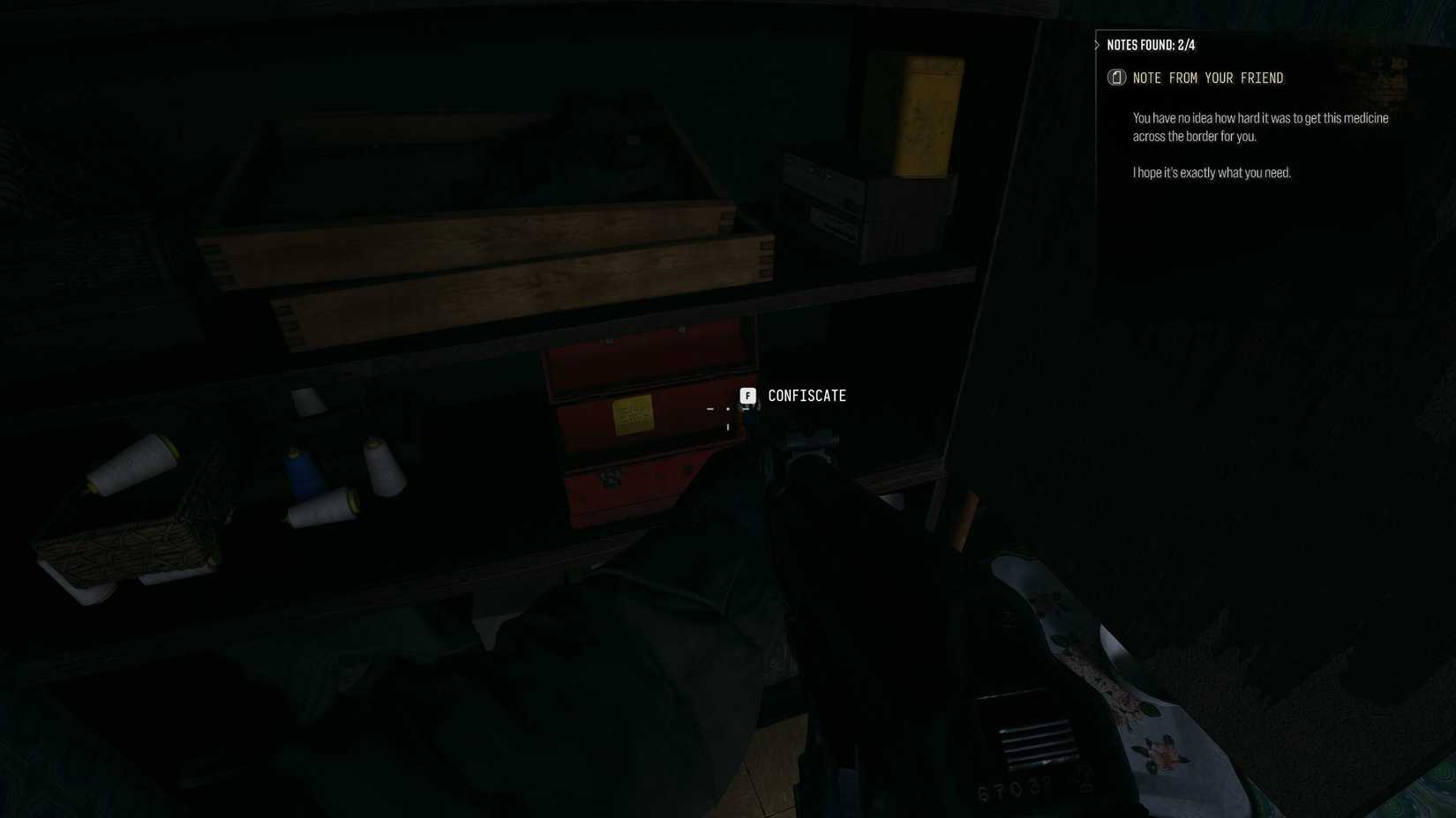 Inside the lockbox in Modern Warfare 4.