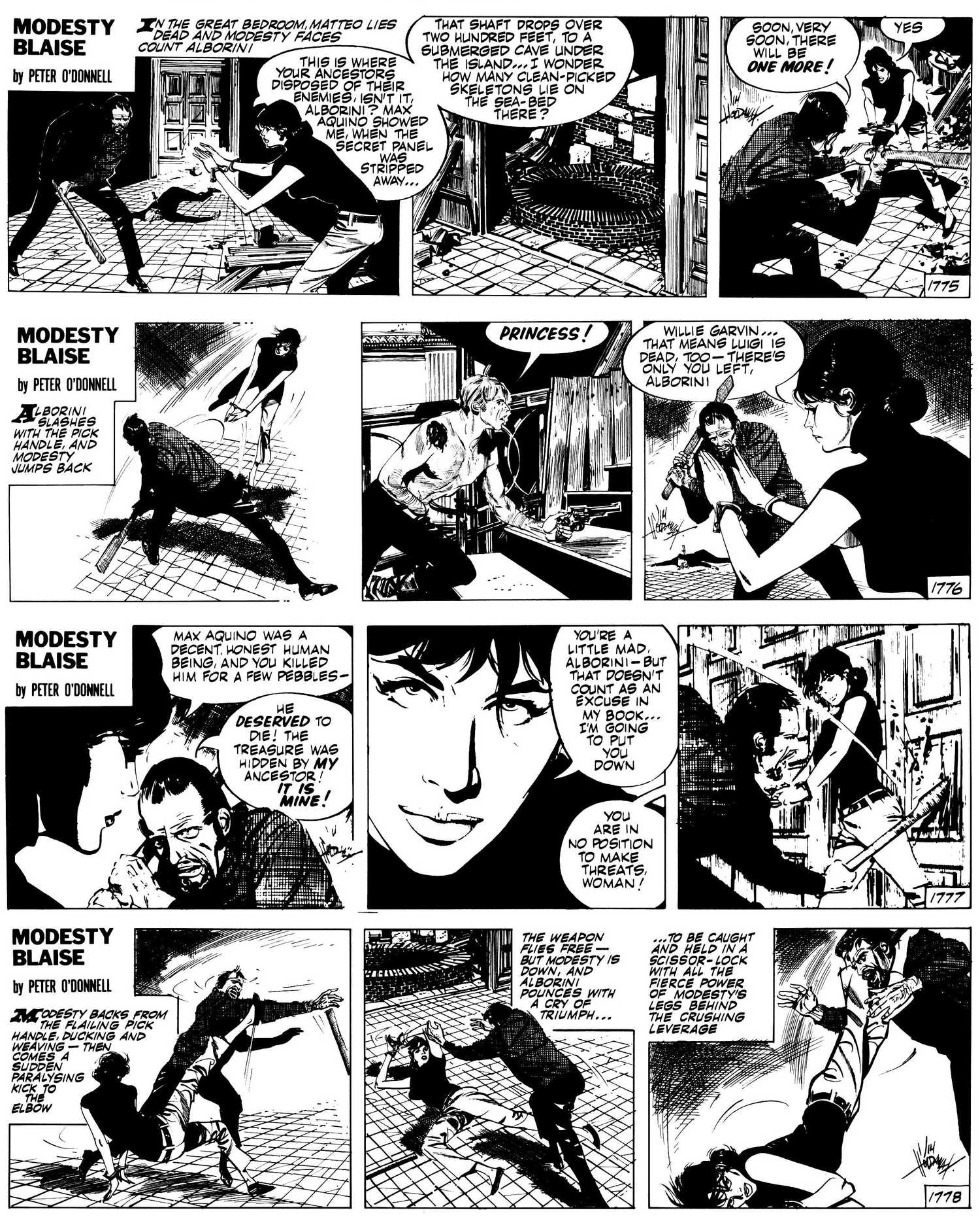 Modesty-Blaise-Red-Gryphon-1968