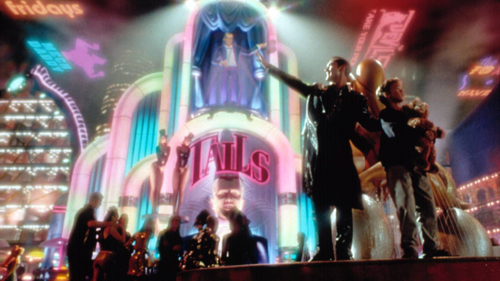David arrives at a futuristic metropolis in A.I. Artificial Intelligence