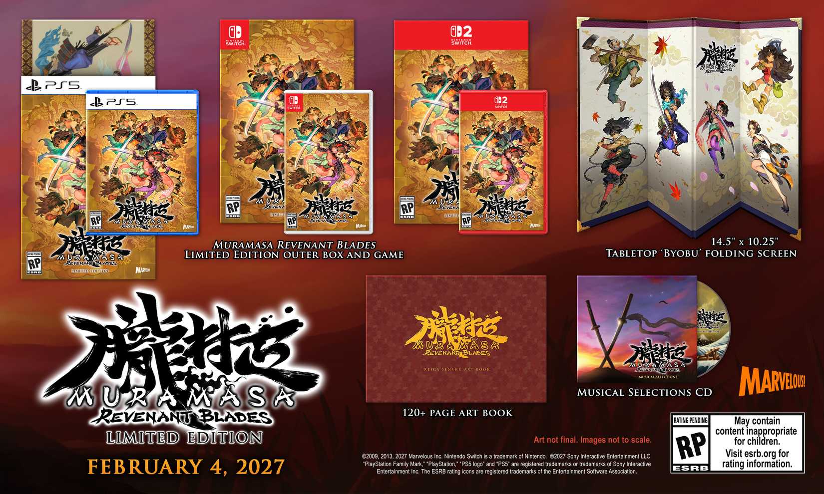 Muramasa Revenant Blades Beauty Shot