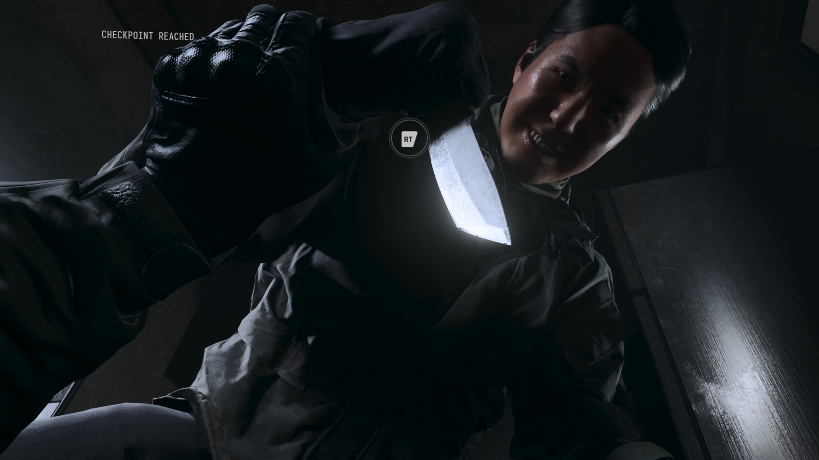 Price parries a knife in Call of Duty MW4