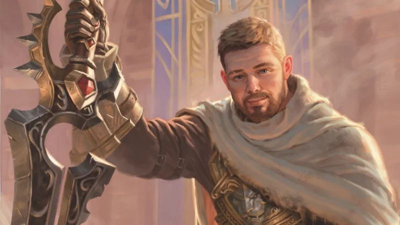 A Paladin from the new D&D World of Warcraft classes
