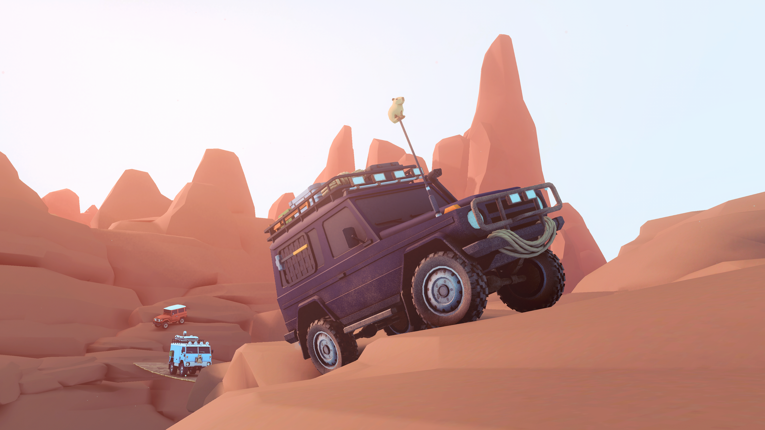 Challenges Over Hill Over the Hill Just Invented the Cozy Driving Game and I'm in Love