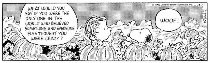 Peanuts-October-31-1992