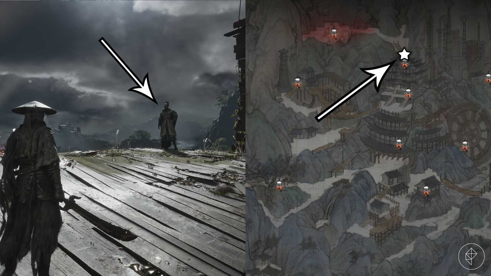 'A Severed Mindseal' quest location in Phantom Blade Zero.