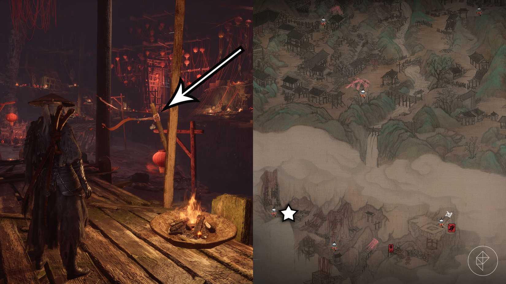 All ribbon locations in Phantom Blade Zero 25 A Phantom Blade Zero montage showing the location of a ribbon in Village of Lu