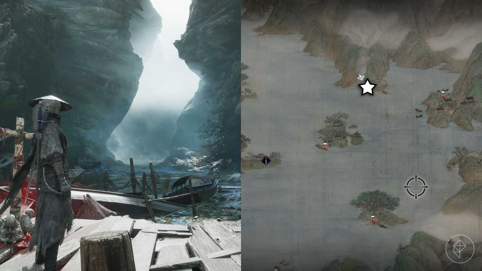 How to open the Crimson Manor in Phantom Blade Zero 24 A Phantom Blade Zero montage showing where to go to access the Mountain Imprisonment