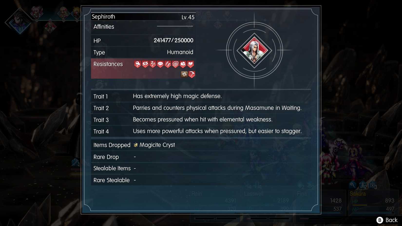 How to get Sephiroth's Vision in Final Fantasy Resonance