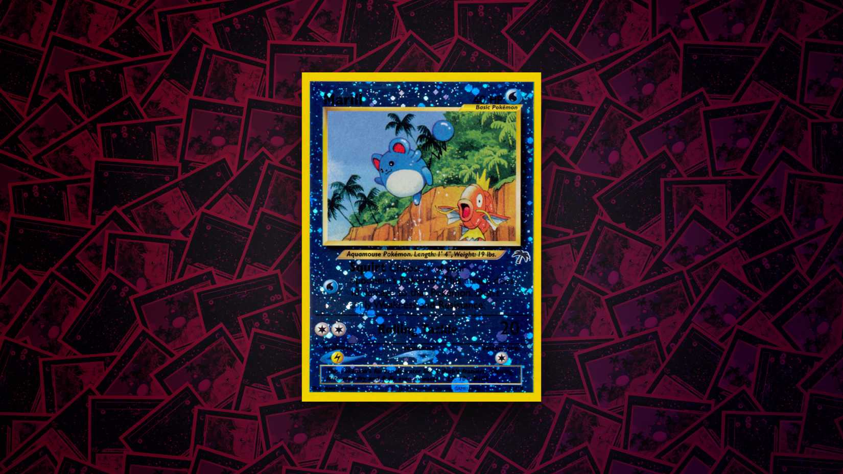 Pokémon TCG Southern Islands Marill Screenshot