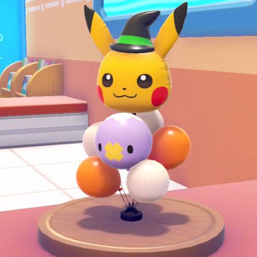 The fun balloons event item from Pokémon Pokopia