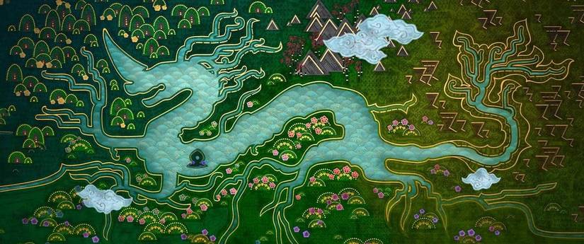 raya and the last dragon map