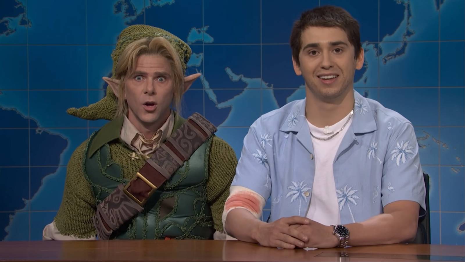 Link And GTA 6’s Jason Get Into A Heated Debate In Hilarious SNL Weekend Update Bit Link And GTA 6’s Jason Get Into A Heated Debate In Hilarious SNL Weekend Update Bit