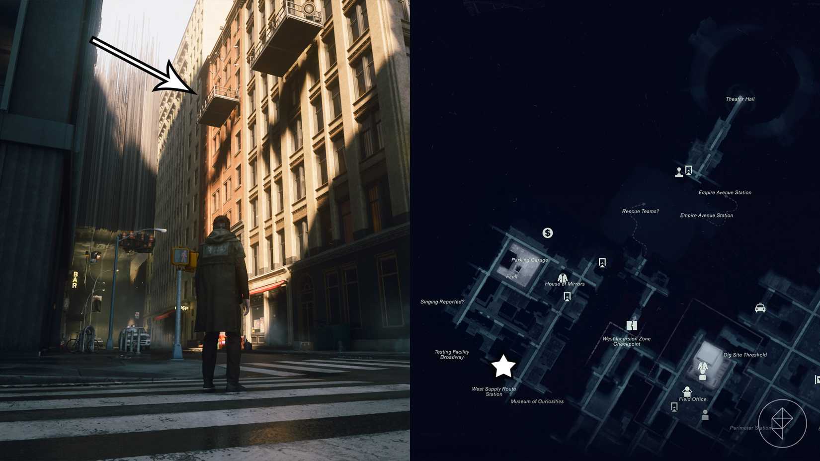 All 'Freeze Frame' camera locations in Control Resonant