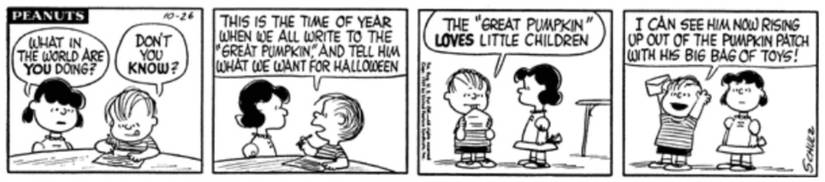 Peanuts Great Pumpkin Linus