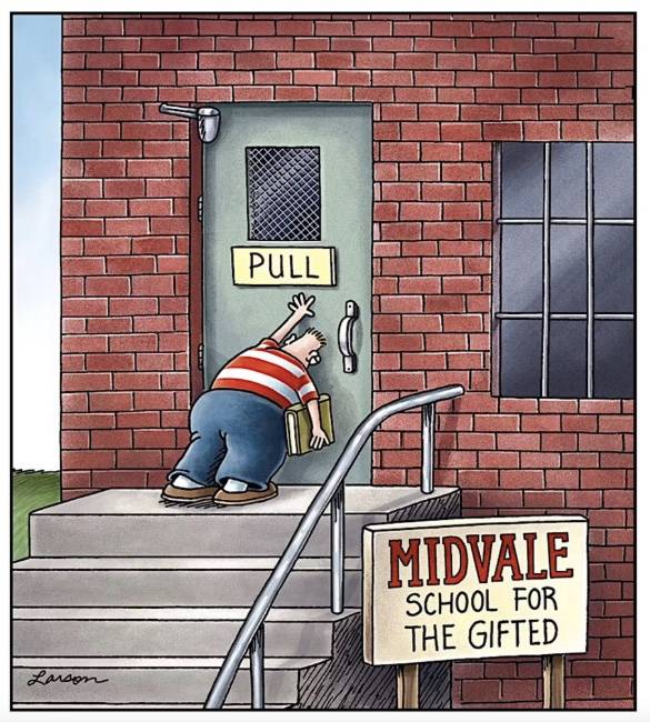 The Far Side Nerdy Kid
