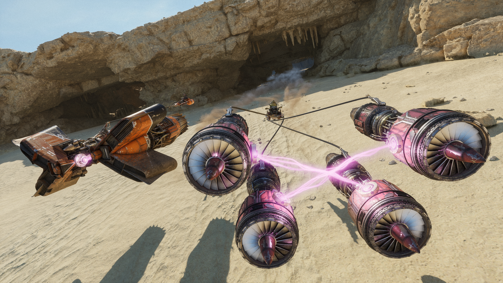 Star Wars: Galactic Racer — инновационный аркадный гоночный симулятор — иллюстрация 4 к материалу Star Wars: Galactic Racer — инновационный аркадный гоночный симулятор — иллюстрация 4 к материалу