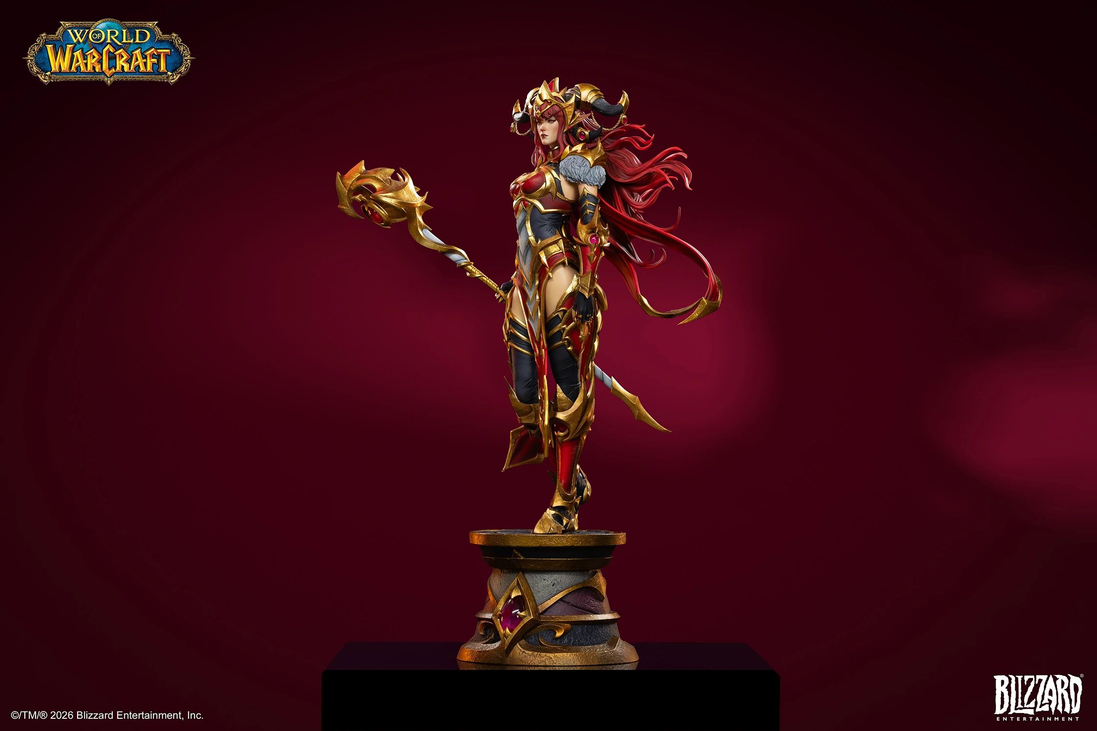 HEX Collectibles is releasing a $395 statue of Dragon Queen Alexstraza from World of Warcraft in 2027.