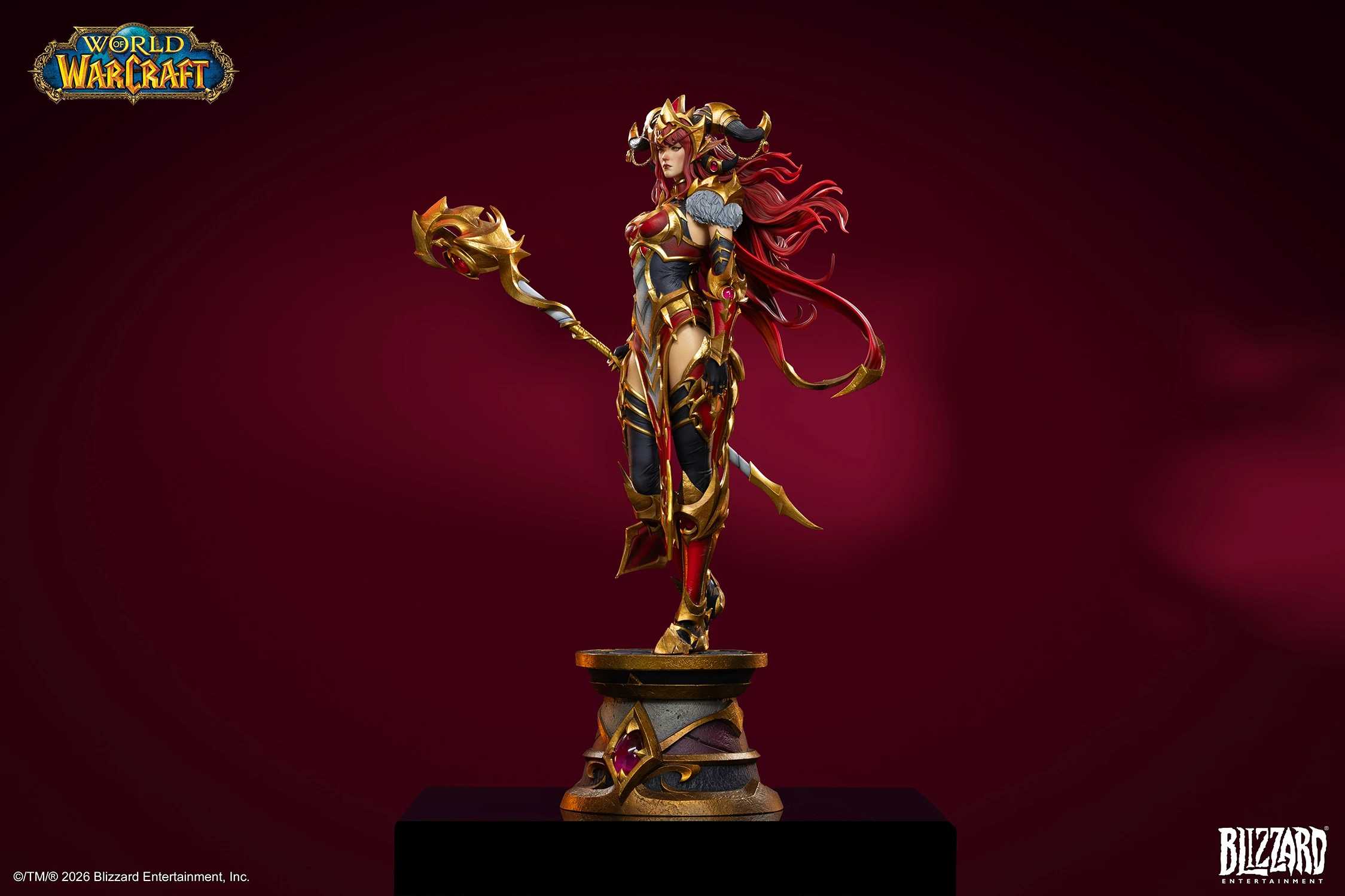 HEX Collectibles is releasing a $395 statue of Dragon Queen Alexstraza from World of Warcraft in 2027.