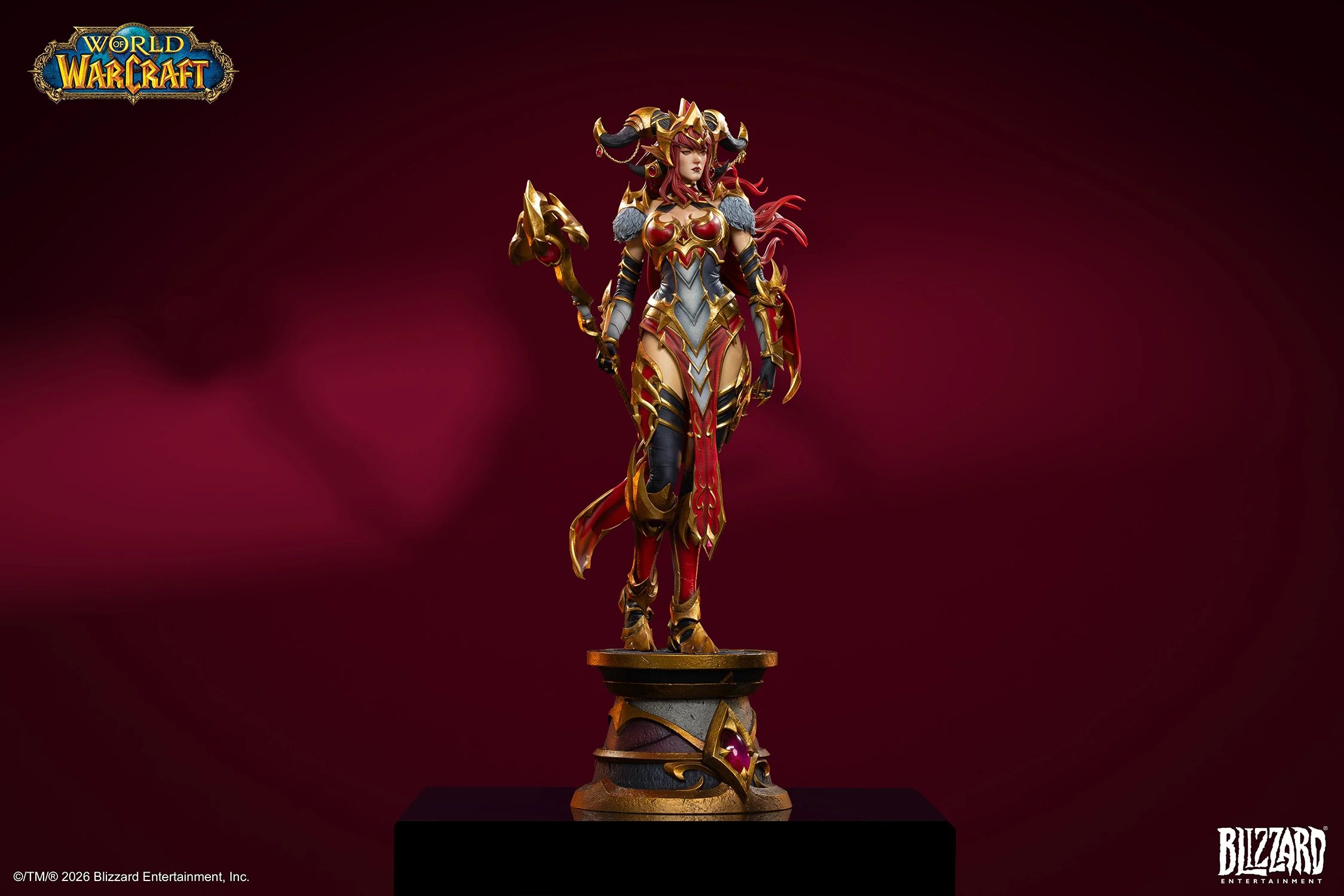 HEX Collectibles is releasing a $395 statue of Dragon Queen Alexstraza from World of Warcraft in 2027.