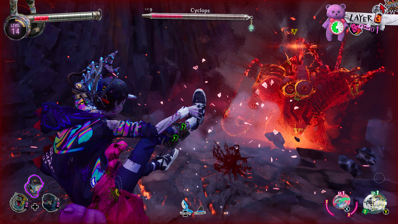 Davy fights a Cyclops in Stupid Never Dies.