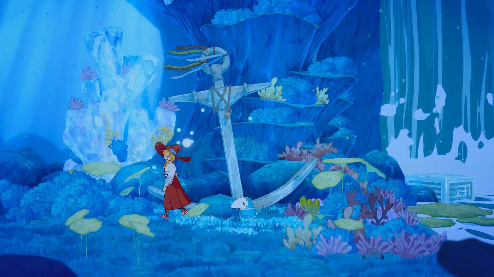 The Witch's Bakery underwater heart palace