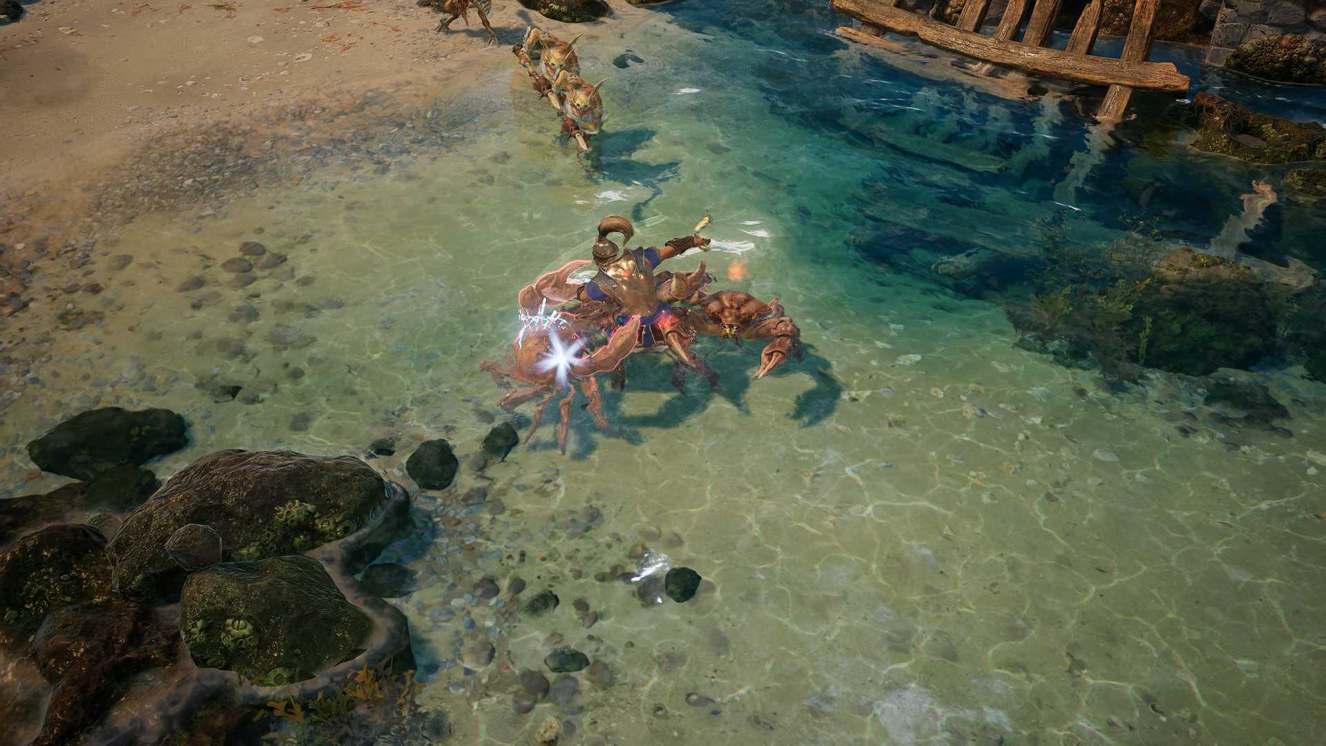 Titan Quest 2 Is Everything The ARPG Genre Needs & More 129 Titan Quest 2 Fighting enemies in shore