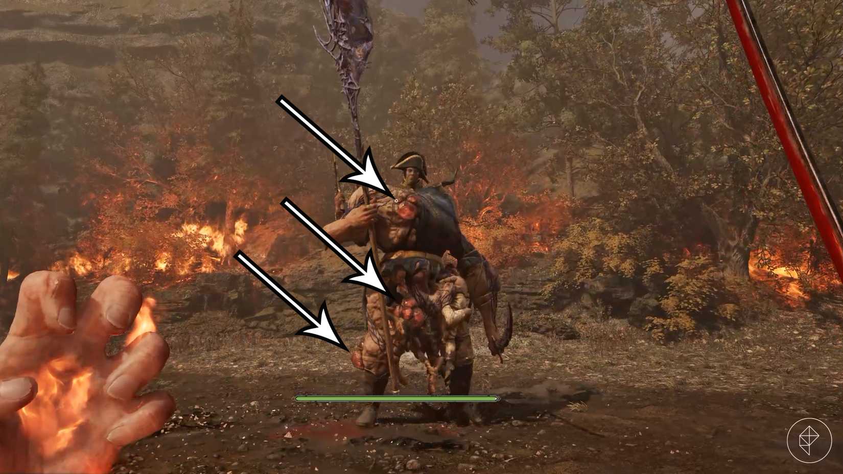 General Lothaire's weak spots in Valor Mortis.