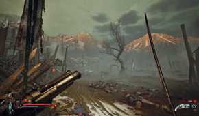 A battlefield in Valor Mortis.