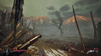 A battlefield in Valor Mortis.