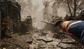 A player wielding the rapier in Valor Mortis.