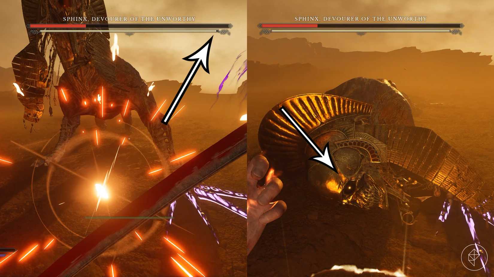 The Sphinx gets stunned in Valor Mortis.