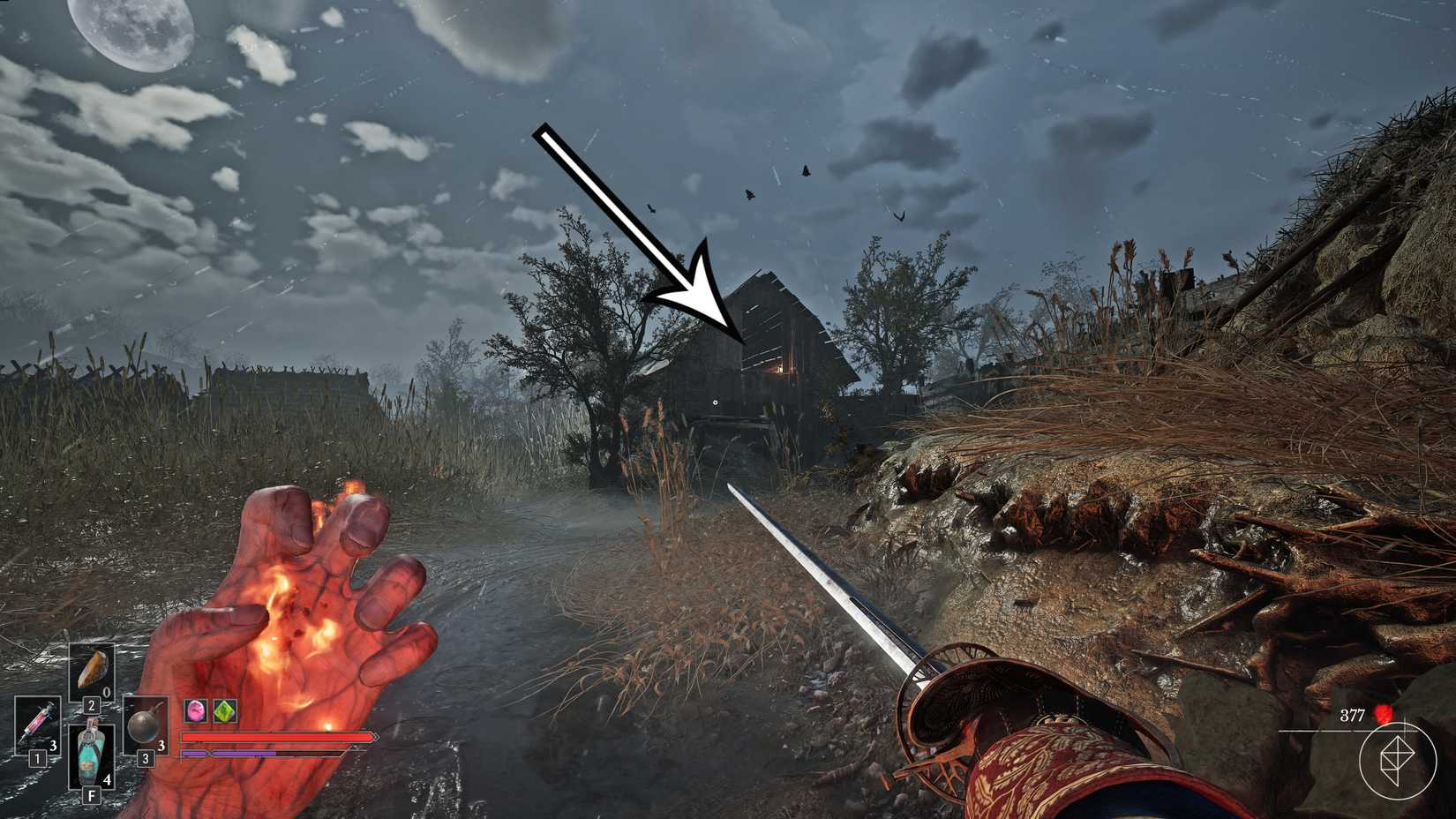 The final location in "The Scarecrow" in Valor Mortis.