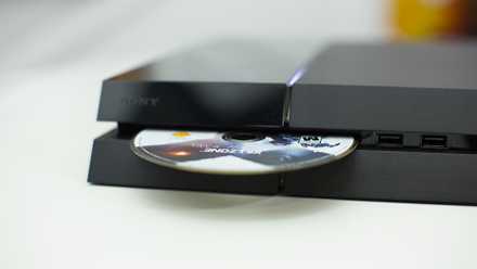 PS4 with disc