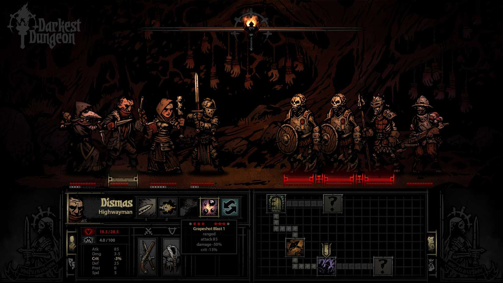Darkest Dungeon screenshot