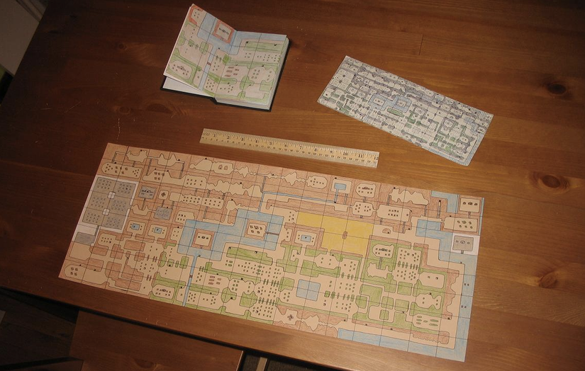 Hand-drawn video game maps are physical memories, so let's see yours