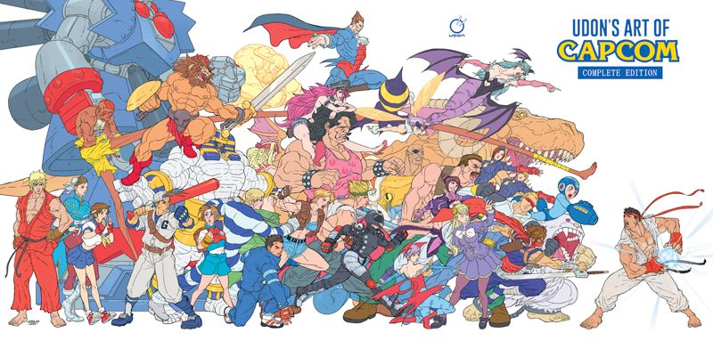 UDON’S ART OF CAPCOM　ウドンのカプコン画集 Amazon.com: UDON's Art of Capcom 3 - Hardcover Edition (3