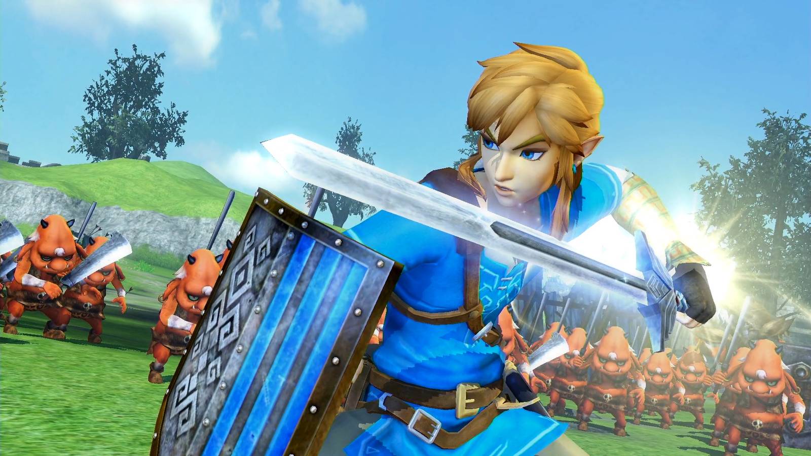 hyrule warriors link wallpaper