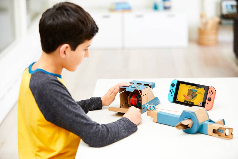 Nintendo reveals Labo, a DIY ‘build and play experience’ for Switch