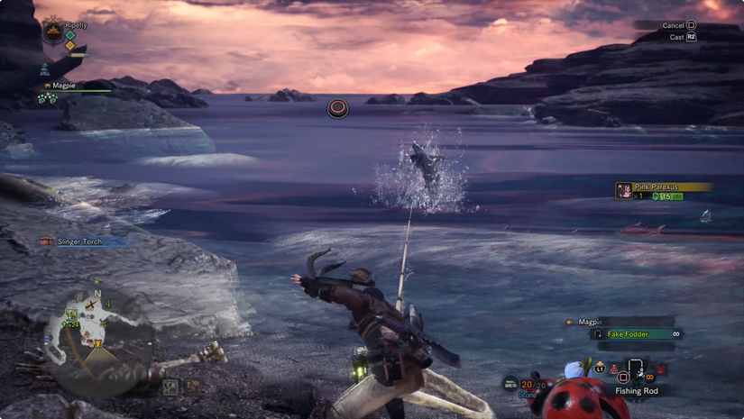capture net fishing mhw Monster Hunter: World guide: Endemic life, your capture net and fishing rod