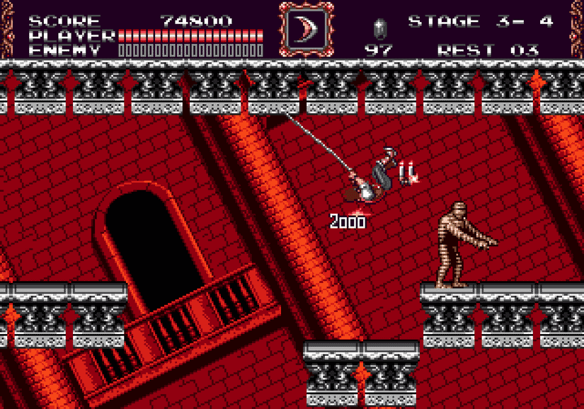 castlevania bloodlines screenshot sega