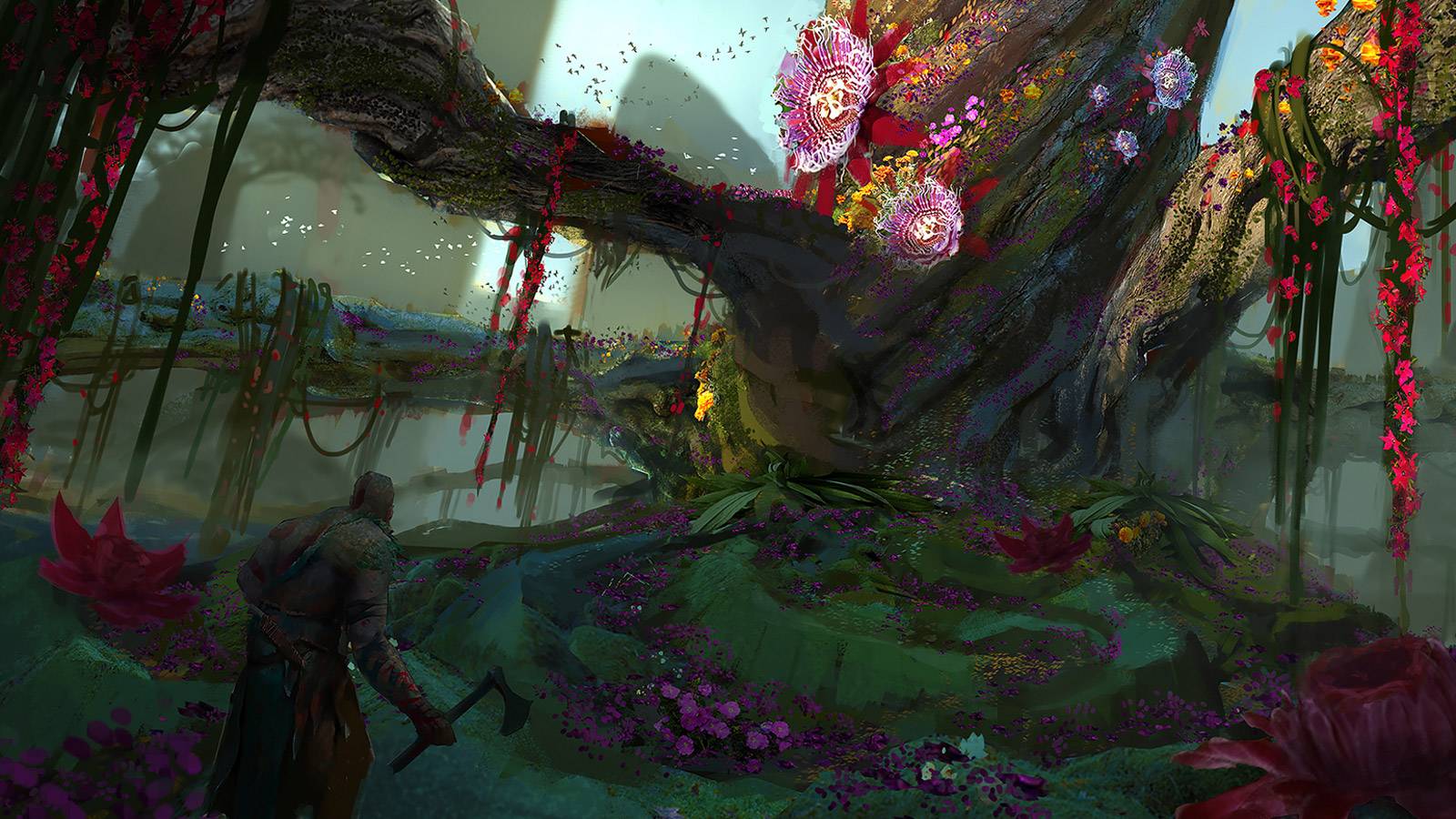 Rumored God of War concept art shows Kratos tackling Norse mythology